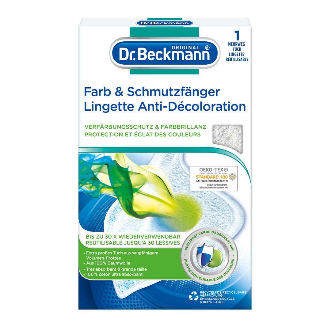 Dr. Beckmann Lingette Anti-Décoloration Réutilisable