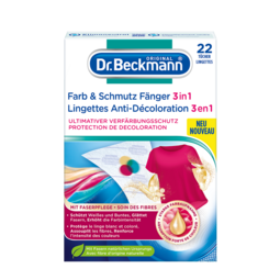 Dr. Beckmann - Anti-décoloration 3en1, Lingettes protection ultime